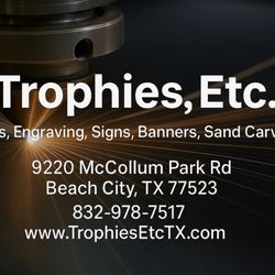 Trophies Etc - Company banner logo