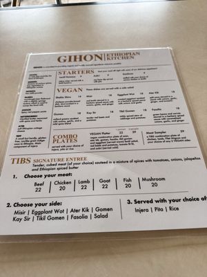 Menu photo 2 Gihon San Diego, CA Menu photo 2 Gihon San Diego, CA