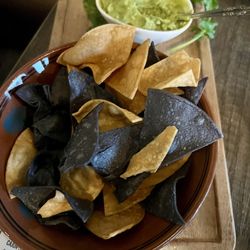 Pepe And Lela’s - Chips and guacamole.
