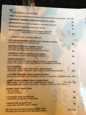 Menu photo 2 Café Opera Bergen, 12