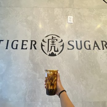 Tiger Sugar - S1 Brown Sugar Milk with Boba, Pearl & Cream Mousse - Bubble Tea Near Me - New York, New York Tiger Sugar - S1 Brown Sugar Milk with Boba, Pearl & Cream Mousse - Bubble Tea Near Me - New York, New York
