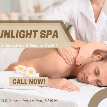 Sunlight Spa - Massage Near Me - San Diego, California Sunlight Spa - Massage Near Me - San Diego, California