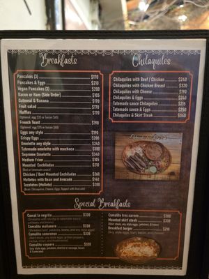 Menu photo 2 La Negrita Restaurante Puerto Peñasco, SON Menu photo 2 La Negrita Restaurante Puerto Peñasco, SON