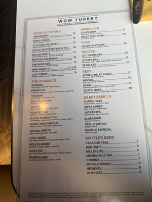 Menu photo 1 Wow Turkey New Orleans, LA