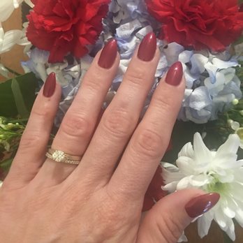 Lush Nail Studio - This time I went with a classic red and I love it!! - Waxing Near Me - Tustin, California