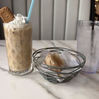 Elisa's Cuban Coffee and Kitchen - Iced coffee and pork skins. - Cuban Near Me - Baton Rouge, Louisiana Elisa's Cuban Coffee and Kitchen - Iced coffee and pork skins. - Cuban Near Me - Baton Rouge, Louisiana