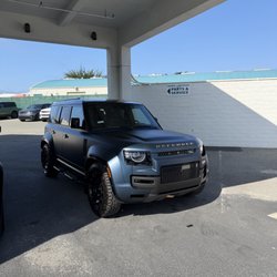Jaguar Authorized Service - My 2026 Defender OCTA in Sargasso Blue (Matte PPF)