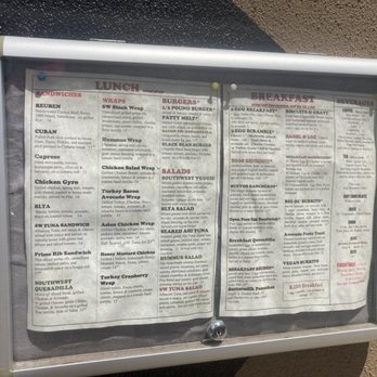 Old Town Red Rooster Cafe - Menu Board - Cafes Near Me - Cottonwood, Arizona Old Town Red Rooster Cafe - Menu Board - Cafes Near Me - Cottonwood, Arizona