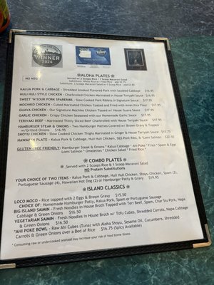 Menu photo 2 Aloha Kitchen Silverdale, WA Menu photo 2 Aloha Kitchen Silverdale, WA