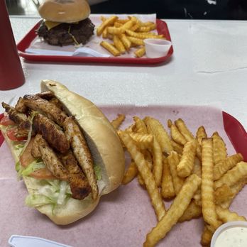 All American Cafe - Grilled Chicken Sandwich Combo - Donuts Near Me - Murfreesboro, Tennessee