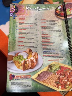 Menu photo 2 Las Dalias Lakewood, CO Menu photo 2 Las Dalias Lakewood, CO