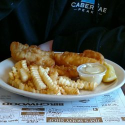 Birchwood Restaurant - Cod dinner.