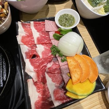 Halves Boiling Pot + Grill - New York Strip & A5 Wagyu - Japanese Near Me - Foothill Ranch, California