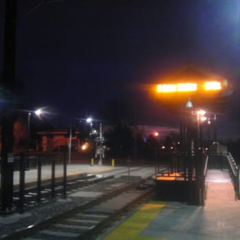 Perry Street Light Rail Station - In the early morning - Public Transportation Near Me - Denver, Colorado Perry Street Light Rail Station - In the early morning - Public Transportation Near Me - Denver, Colorado
