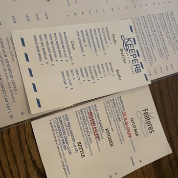 Keepers Coastal Kitchen - Menus - Seafood Near Me - Austin, Texas