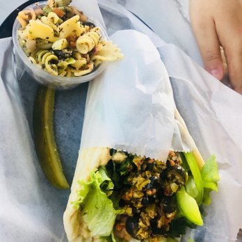 Vasken's Deli - Hummus sandwich with pasta salad - Delis Near Me - Branson, Missouri Vasken's Deli - Hummus sandwich with pasta salad - Delis Near Me - Branson, Missouri