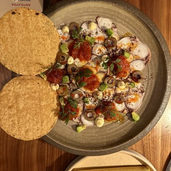 Talavera - Carpaccio de Pulpo - Mexican Near Me - New York, New York