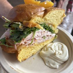 Georgia Sandwich Company - Turkey sandwich (peach spread)