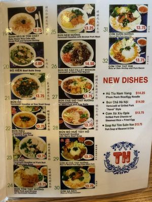 Menu photo 3 Banh Cuon Tay Ho Westminster, CA