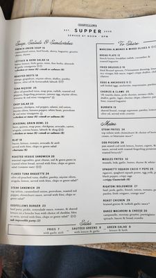 Menu photo 6 Oddfellows Cafe & Bar Seattle, WA