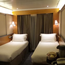 The rooms were very clean and comfortable with a bathroom,  balcony, TV, fruit and bottled water