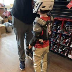Hit The Net Sports - Helmet fitting!