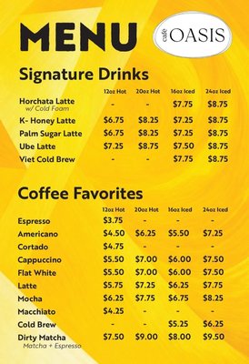 Menu photo 1 Cafe Oasis Santa Ana, CA Menu photo 1 Cafe Oasis Santa Ana, CA