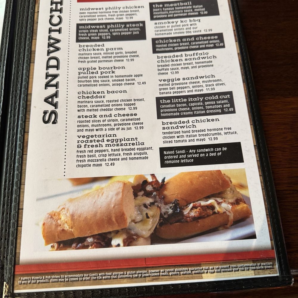 PaPPo's Pizzeria & Pub - Menu - Italian Near Me - Fairview Heights, Illinois PaPPo's Pizzeria & Pub - Menu - Italian Near Me - Fairview Heights, Illinois