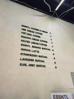 Menu photo 7 ESSNTL Coffee San Diego, CA Menu photo 7 ESSNTL Coffee San Diego, CA