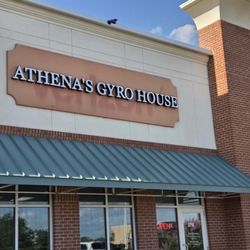 Athena's Gyro House - Outside of building