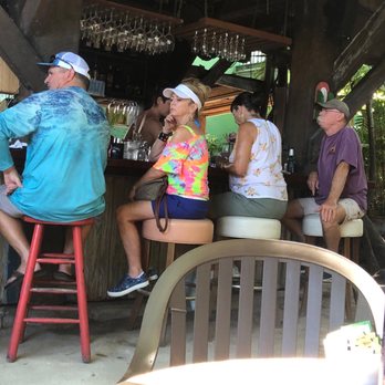 Blue Heaven - People at the bar - Breakfast & Brunch Near Me - Key West, Florida