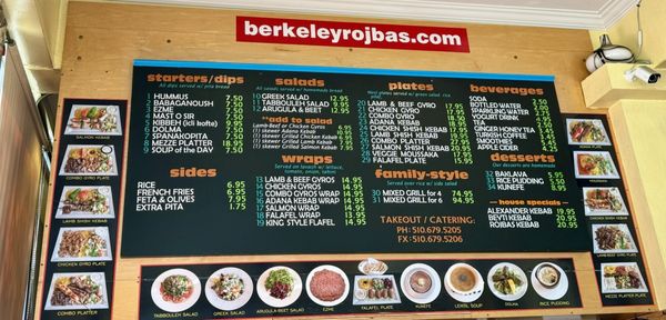 Menu photo 3 Rojbas Grill Berkeley, CA
