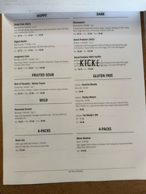 Menu photo 2 Cerebral Brewing Denver, CO Menu photo 2 Cerebral Brewing Denver, CO