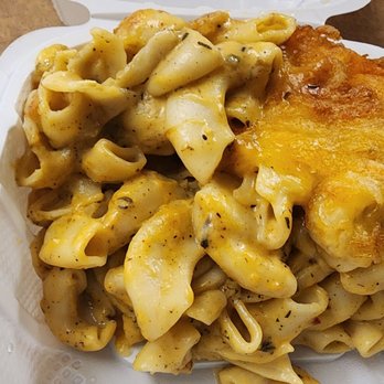 Jerk Wings Cafe - Jerk mack and cheese - Caribbean Near Me - Los Angeles, California