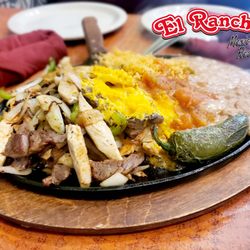 El Ranchero Mexican Restaurant - Fajita Dinner