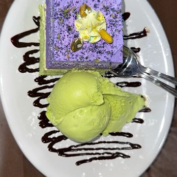 Joe's On Higgins - Ube Pistachio Cake - Pizza Near Me - Chicago, Illinois