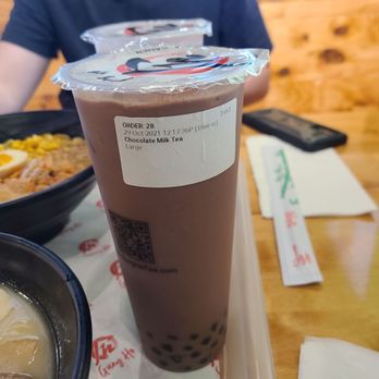 Gung Ho - Tulsa - Chocolate milk tea - Bubble Tea Near Me - Tulsa, Oklahoma