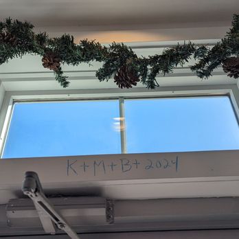 Cricket Car Hop - a view of a window with writing on it - Hot Dogs Near Me - Stratford, Connecticut
