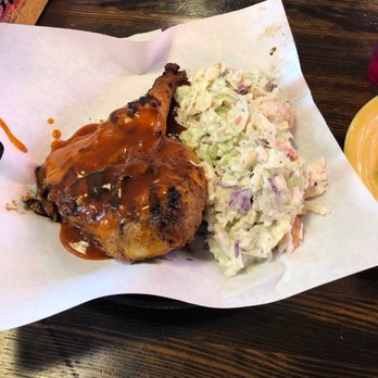 Phil's BBQ - .5 chicken and coleslaw!!! - Barbeque Near Me - San Diego, California
