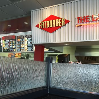 Fatburger - the inside of a fast food restaurant - Fast Food Near Me - Lethbridge, Alberta