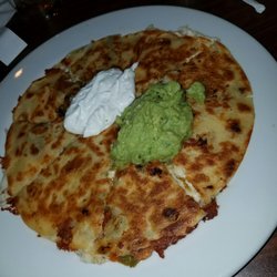 Goyita's - Everything a quezadilla should be, cheesy, crispy and packed with hatch green chile!