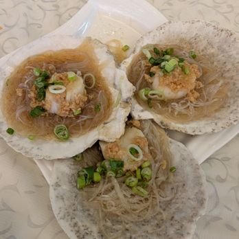 Hong Kong Palace - Garlic scallop with vermicelli - Dim Sum Near Me - Millbrae, California Hong Kong Palace - Garlic scallop with vermicelli - Dim Sum Near Me - Millbrae, California
