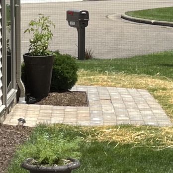 Schoenbrunn Landscaping - Sloping walkway - Landscaping Near Me - Dover, Ohio
