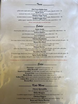 Menu photo 3 Cafe Habana Malibu, CA Menu photo 3 Cafe Habana Malibu, CA
