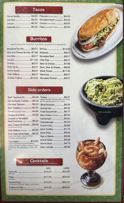 Menu photo 7 Tropical Mexico Restaurant Pomona, CA Menu photo 7 Tropical Mexico Restaurant Pomona, CA