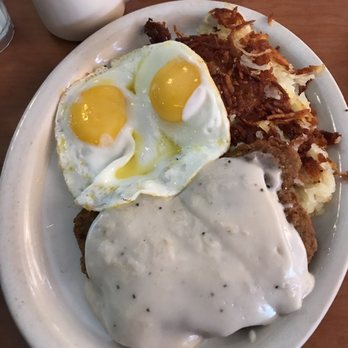Millbrae Pancake House - Country fried steak and eggs - American Near Me - Millbrae, California