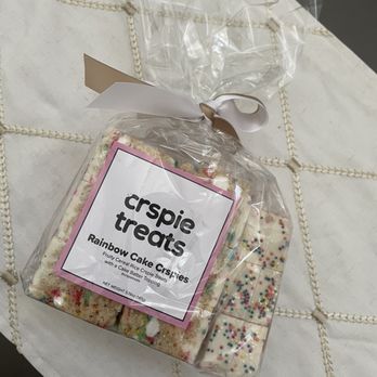 Crspie Treats - Rainbow Cake Crispies - Desserts Near Me - Anaheim, California Crspie Treats - Rainbow Cake Crispies - Desserts Near Me - Anaheim, California
