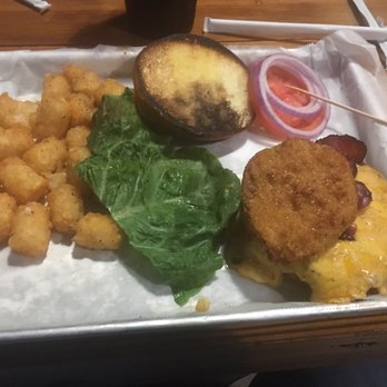 Braselton Brewing - Burned bun, wilted and bruised lettuce, all Covering a burger that was charred beyond recognition. - Breweries Near Me - Braselton, Georgia Braselton Brewing - Burned bun, wilted and bruised lettuce, all Covering a burger that was charred beyond recognition. - Breweries Near Me - Braselton, Georgia