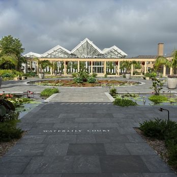 Longwood Gardens - Waterlily court and newest west conservatory. - Botanical Gardens Near Me - Kennett Square, Pennsylvania