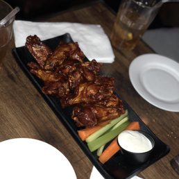Honey bbq wings